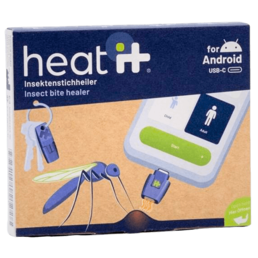 heat it - Insektenstichheiler für Android & iPhone - USB-C