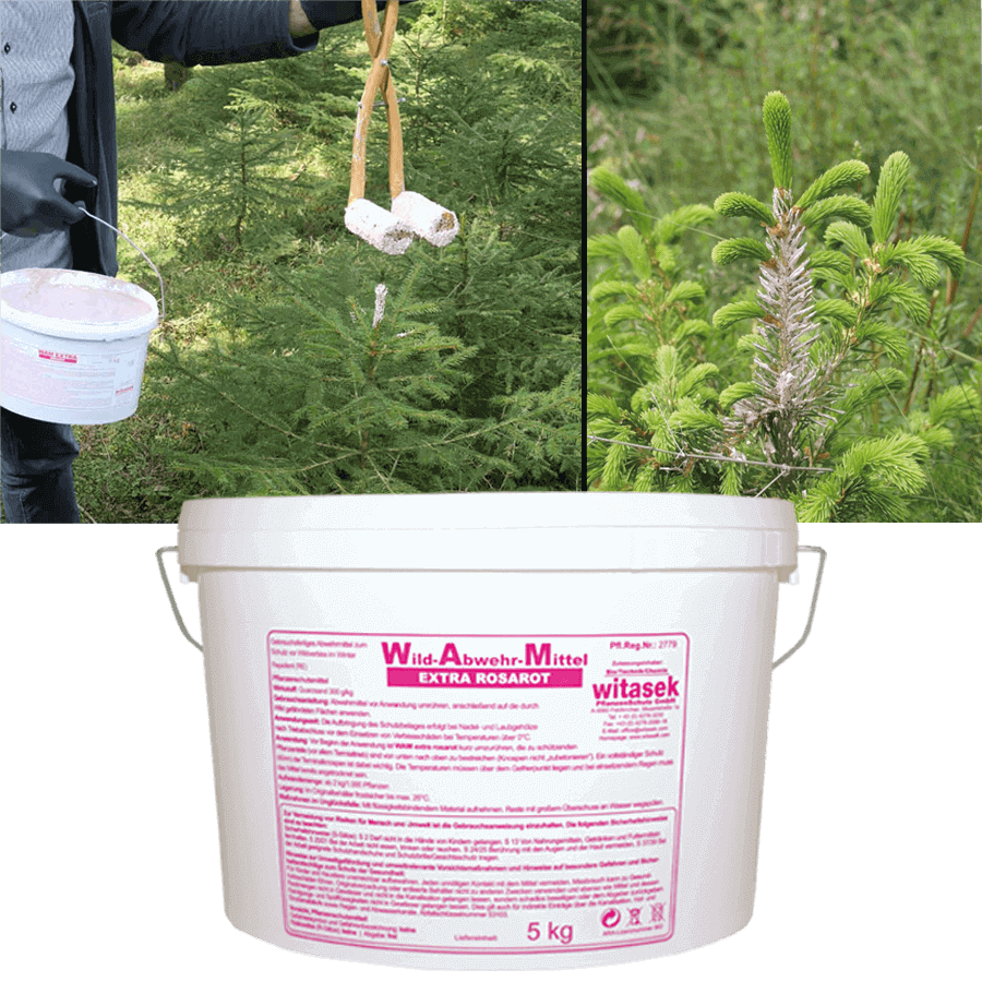 WAM Extra Rosarot - Winterverbissschutzmittel (5 kg)